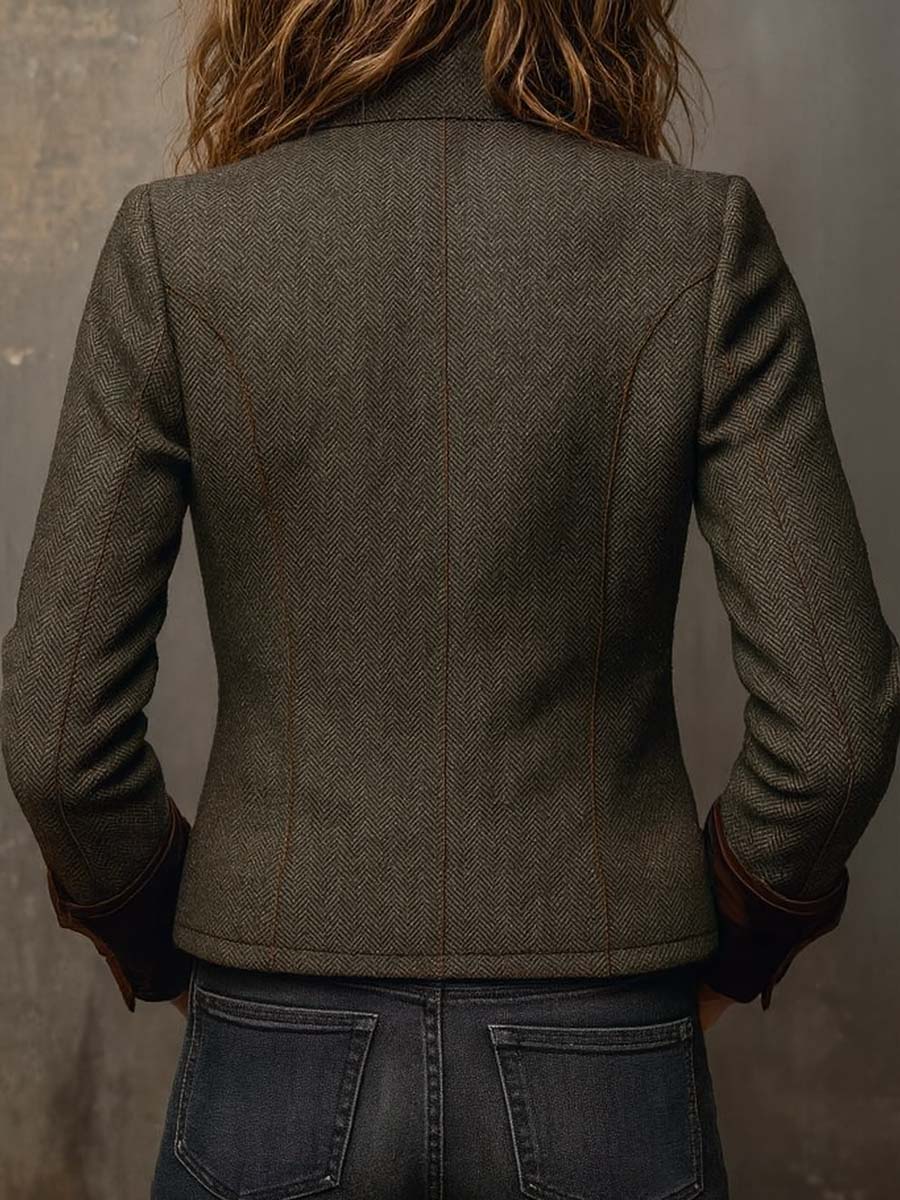 Blazer oliva Bella