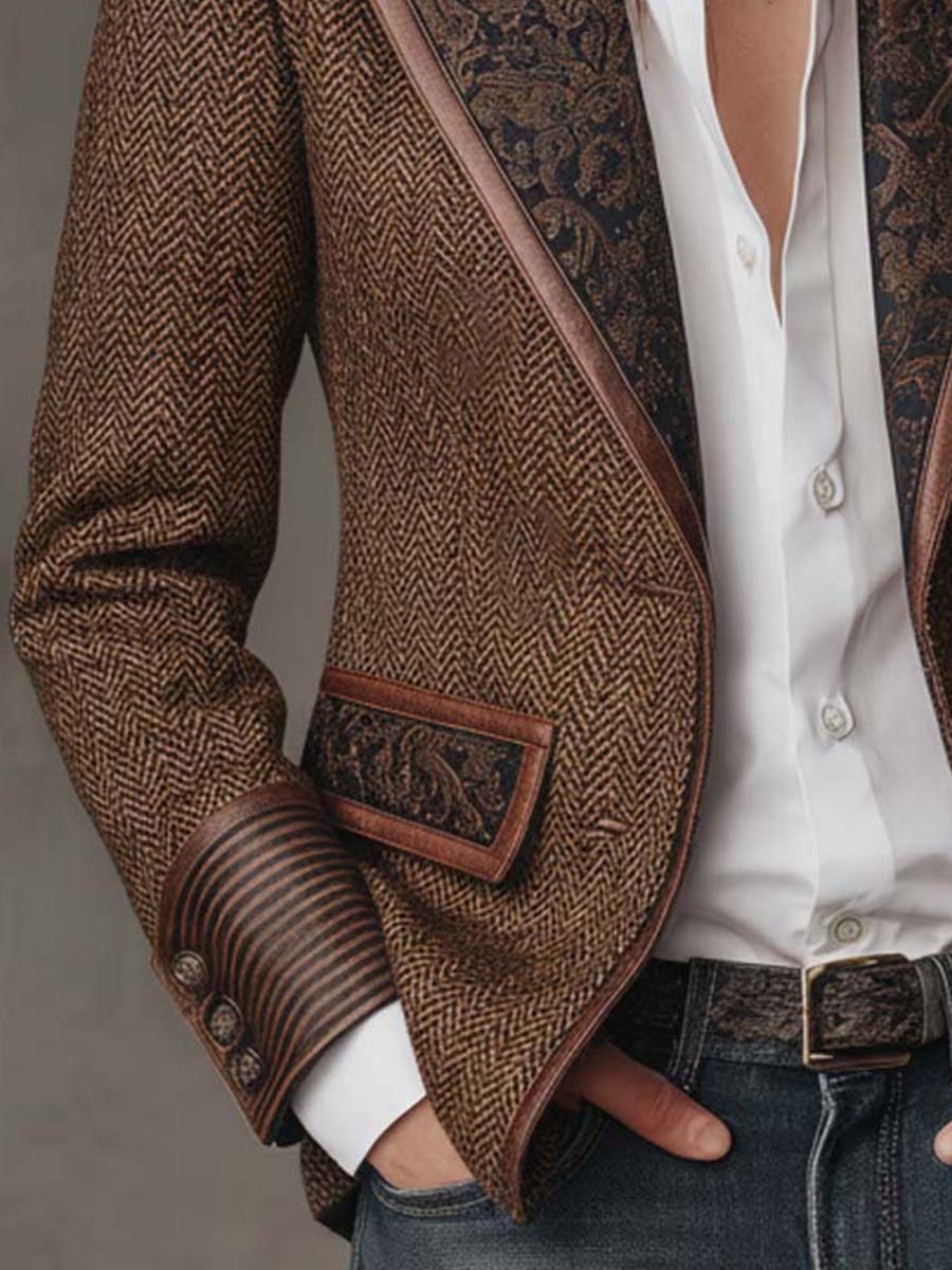 Blazer espiga Francesca