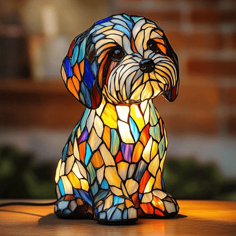 Lámpara Cachorro Brillante