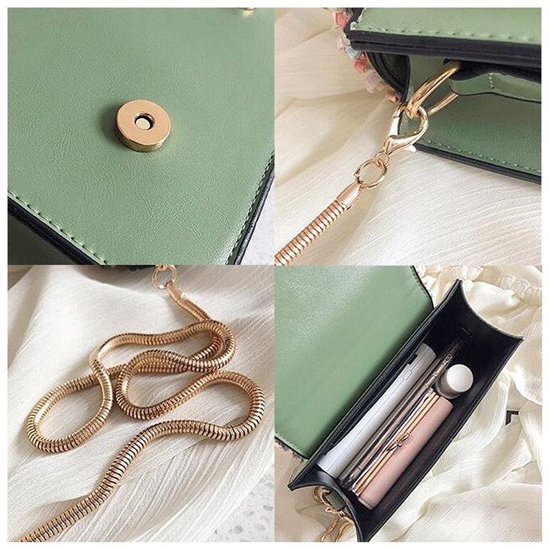 Bolso de piel vegana - detalle