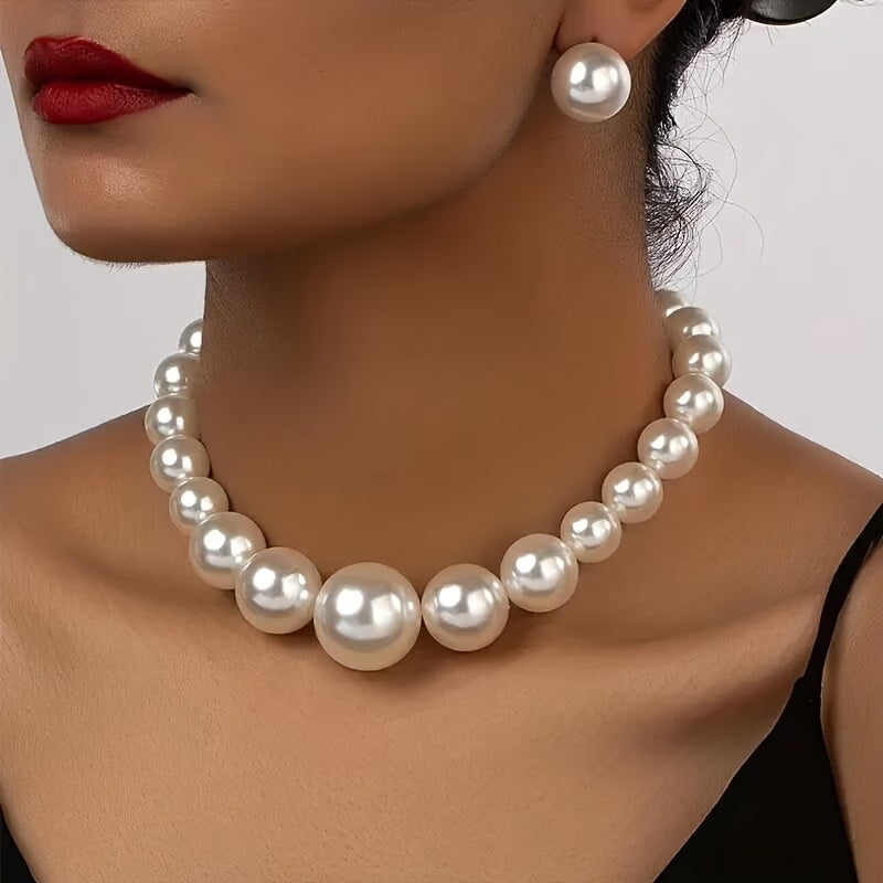 Conjunto vintage de perlas