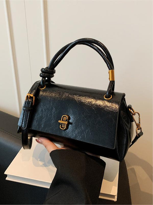Bolso bandolera compacto negro