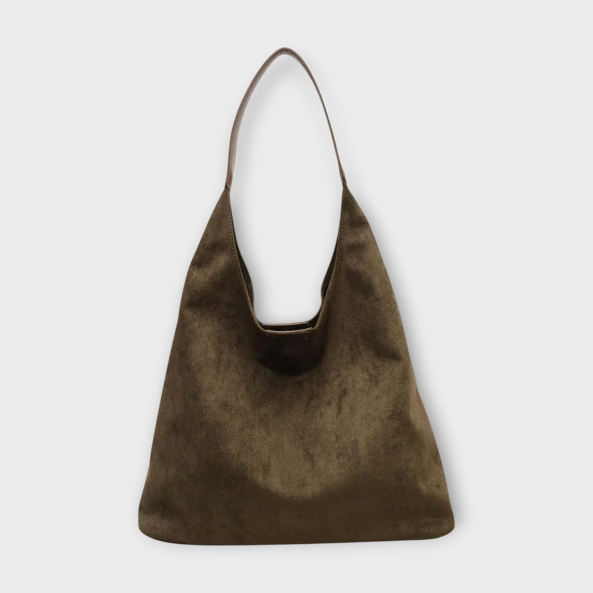 Bolso hobo minimalista verde