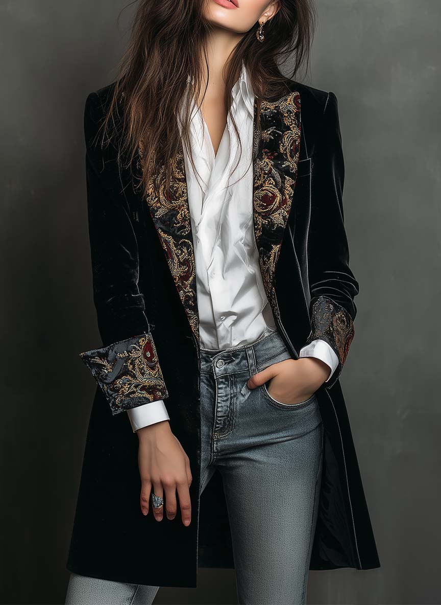 Blazer barroco Camilla