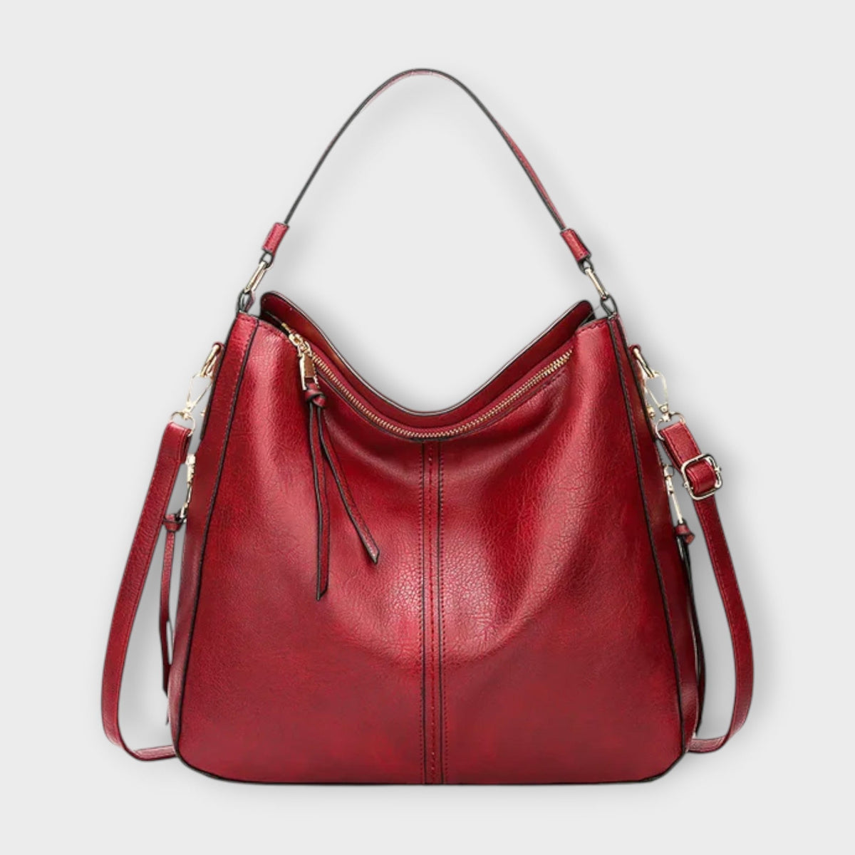 Bolso hobo rojo