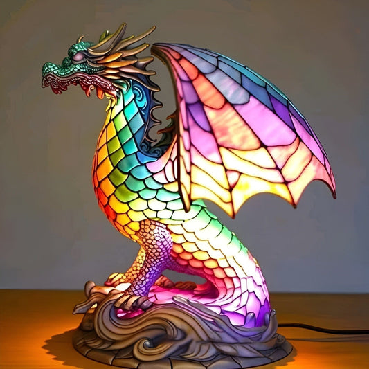 Lámpara Dragón Místico
