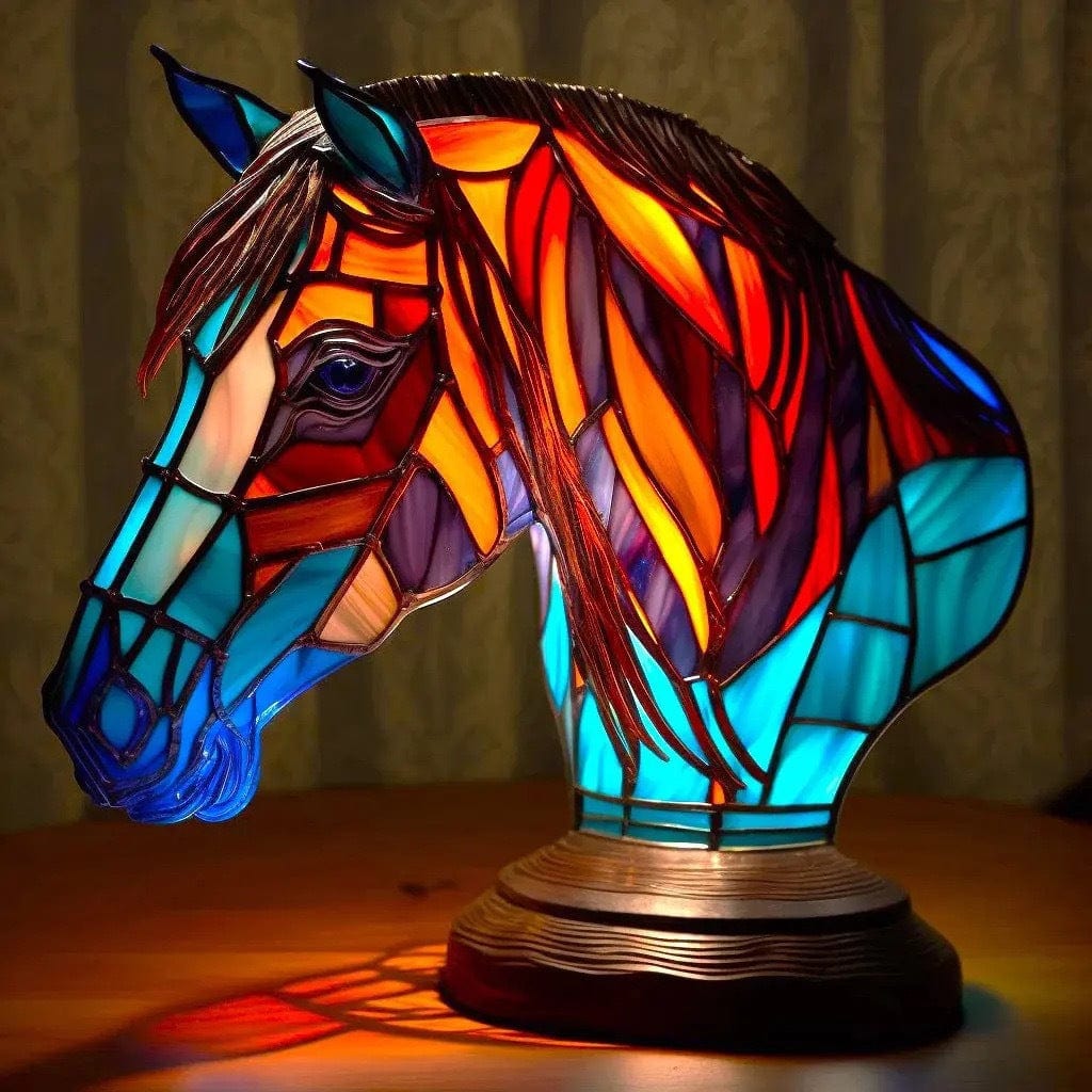 Lámpara Caballo Majestuoso