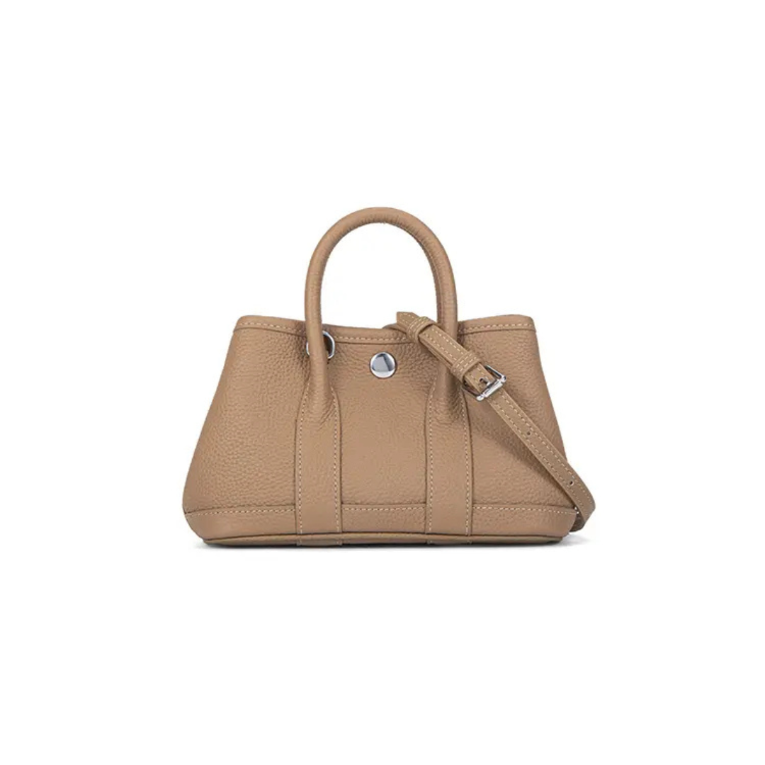 Bolso tote piel vegana gris