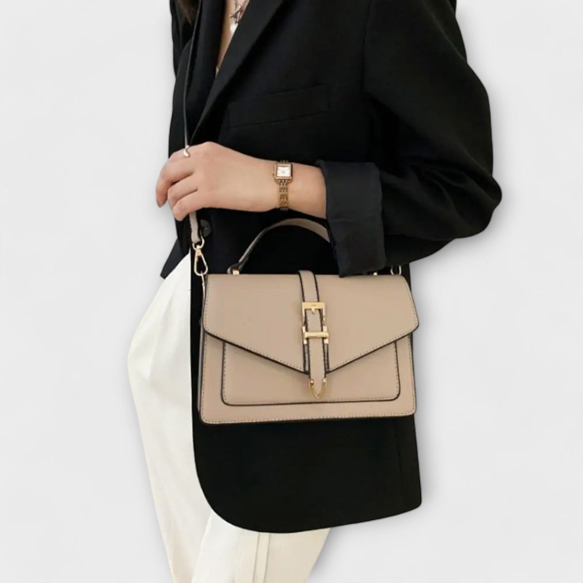 Bolso silla de montar detalle