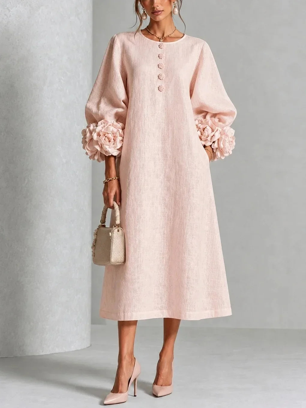 Vestido Rosalie rosa