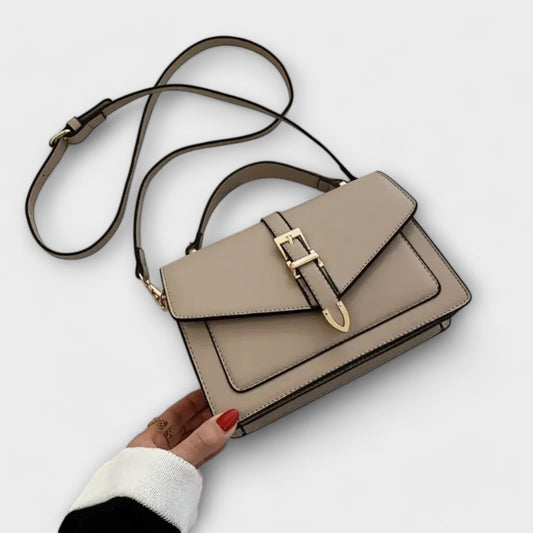 Bolso silla de montar caqui
