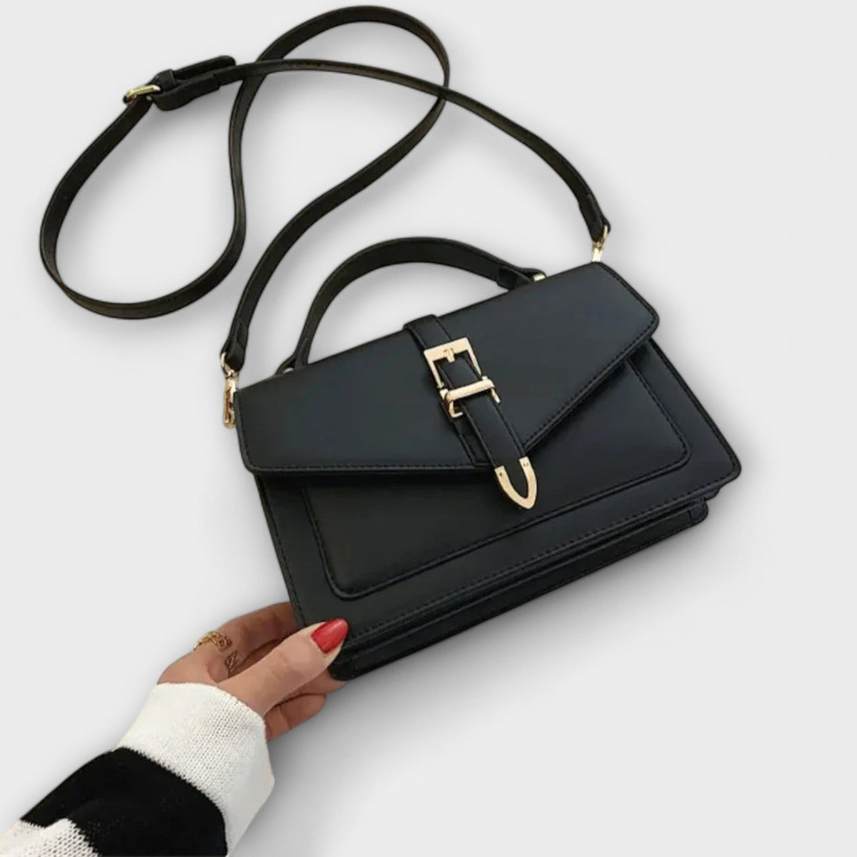 Bolso silla de montar negro