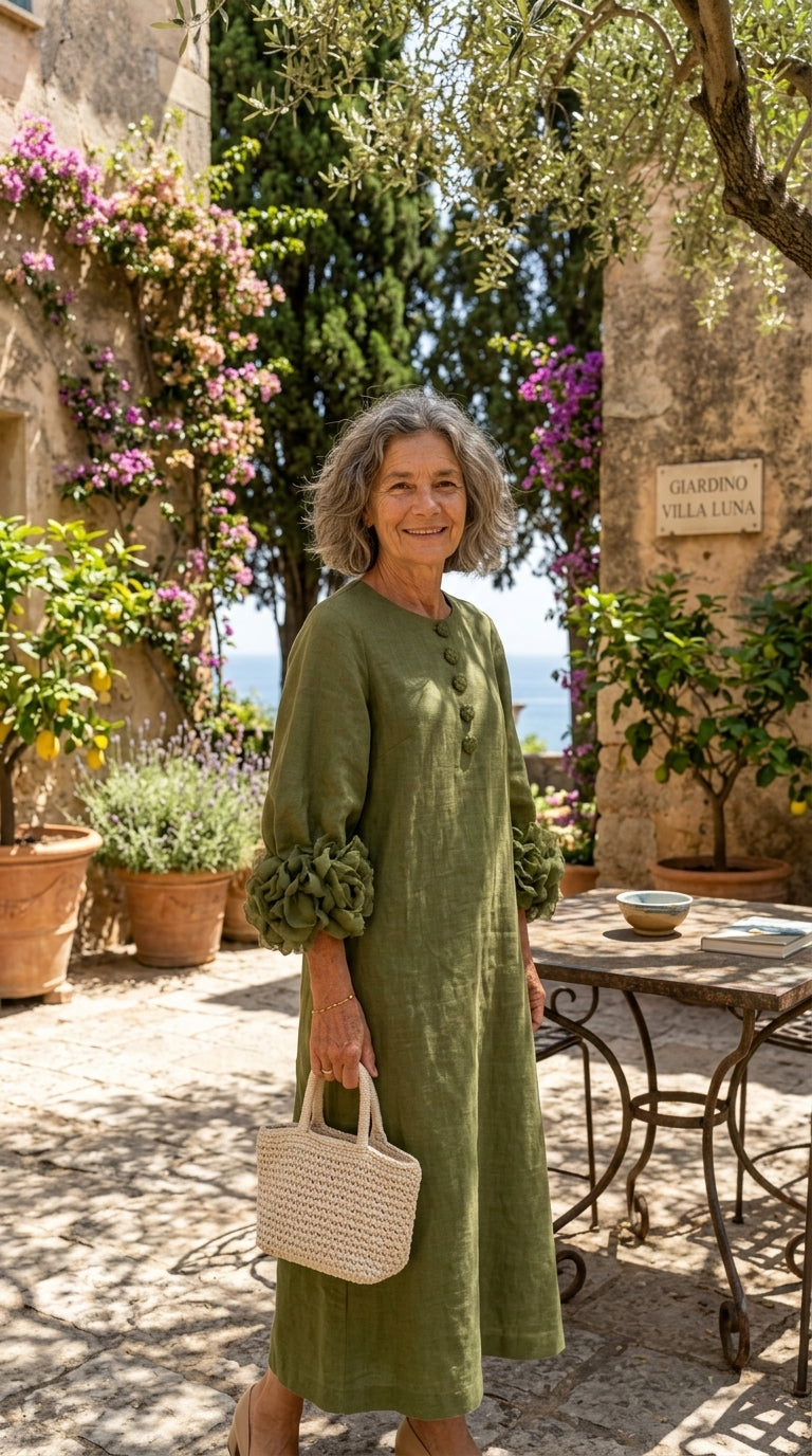 Vestido Magdalena Verde