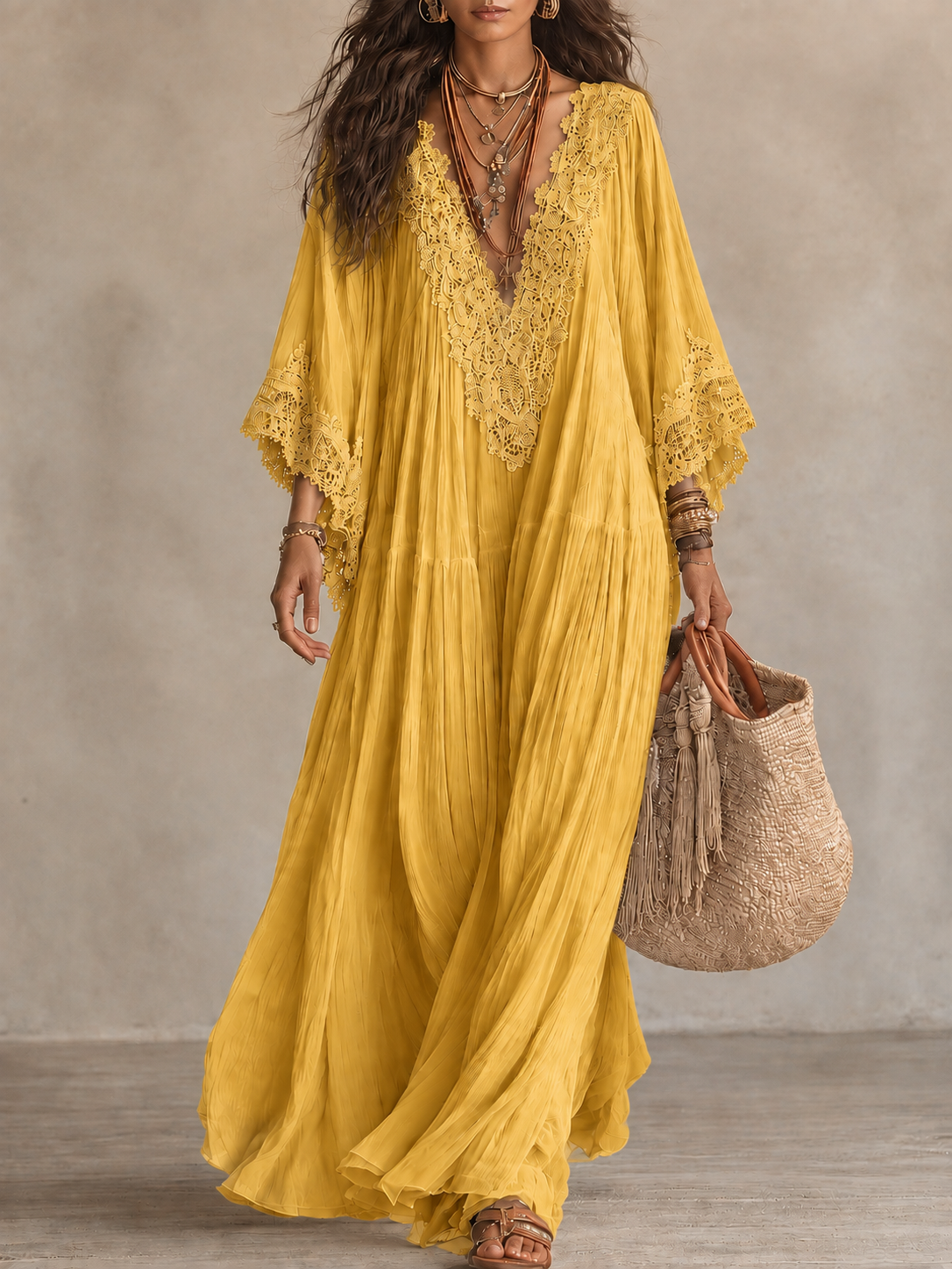 Vestido Mabel amarillo