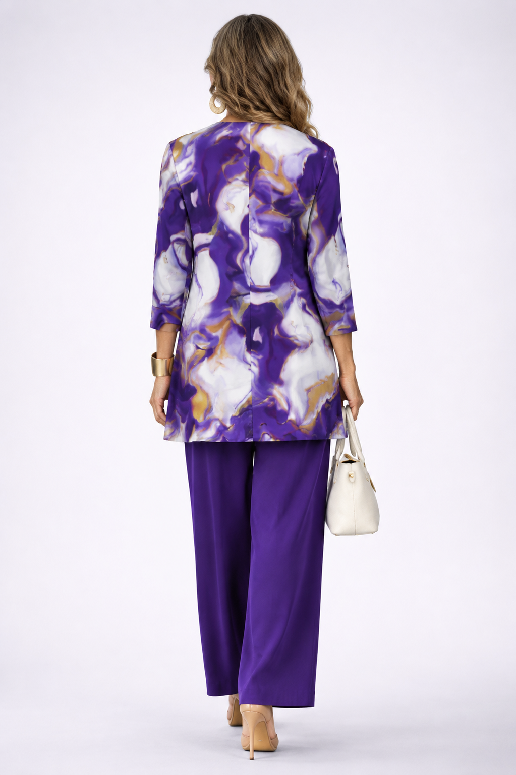 Morado y Blanco