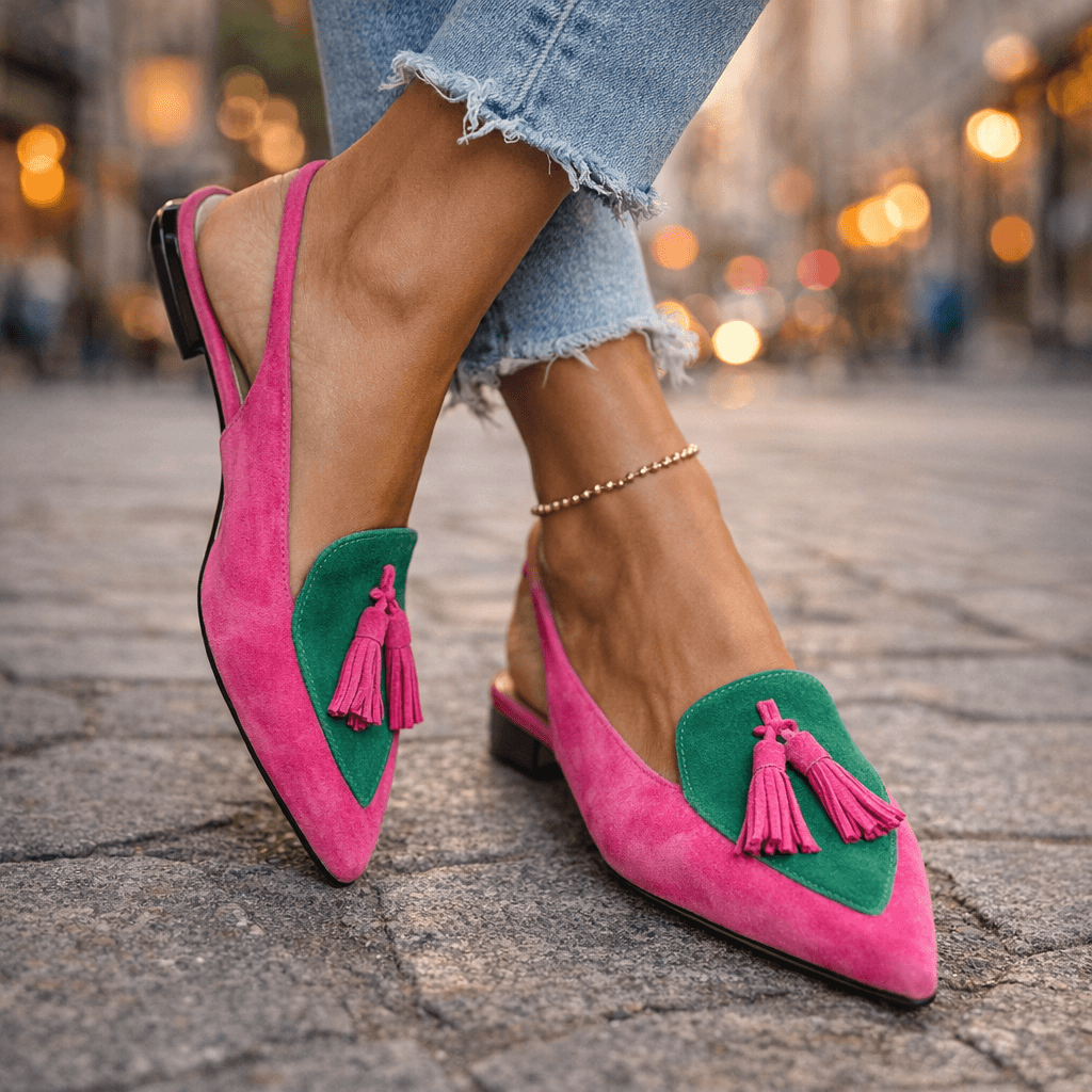 Rosa y verde