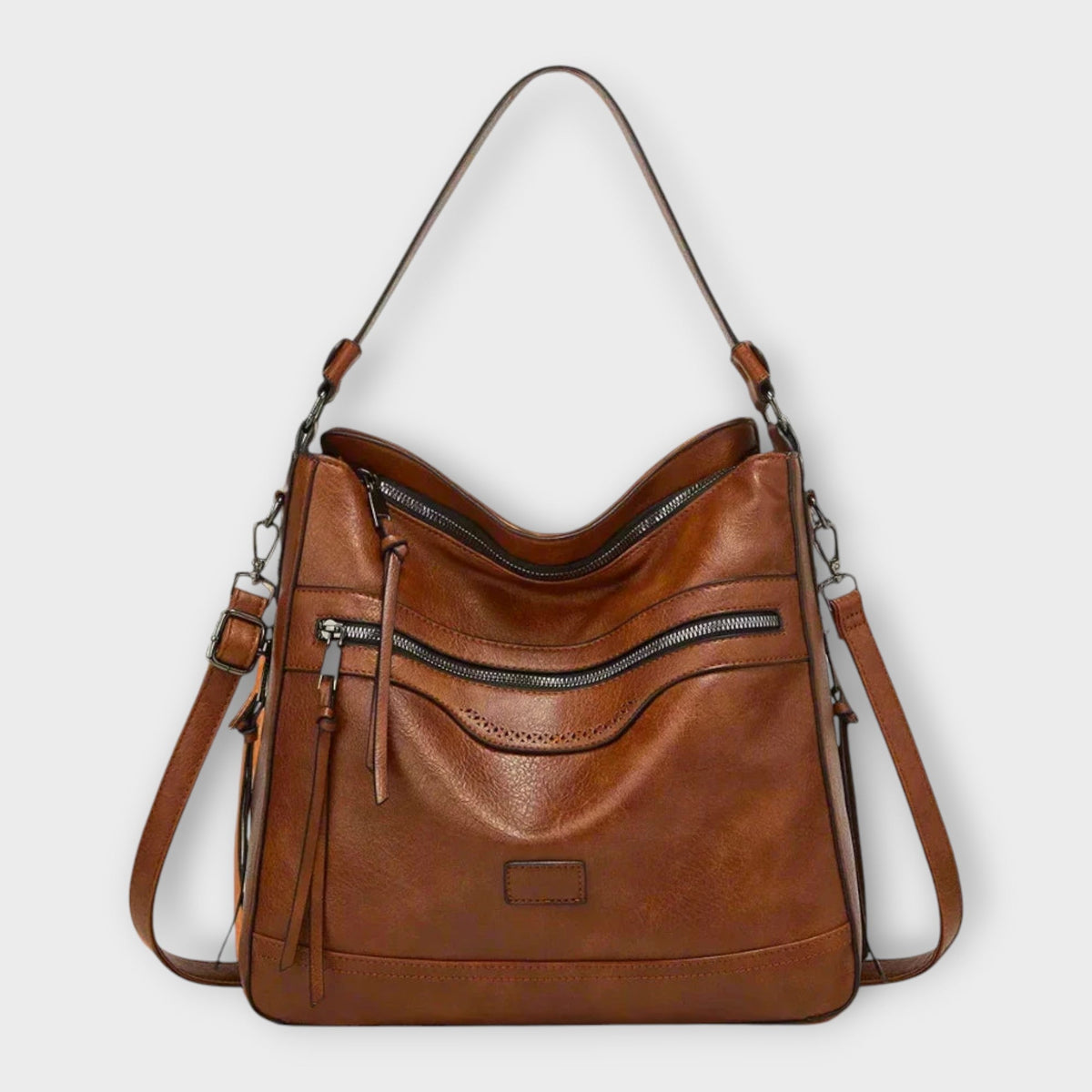 Bolso bandolera marrón