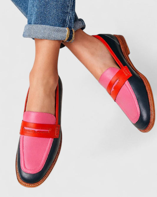 Mocasines elegantes de línea sencilla