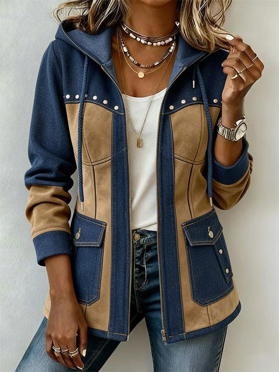 Chaqueta con capucha Adriana