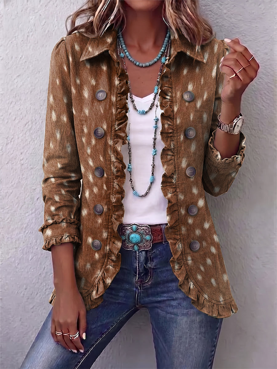Chaqueta animal print Nicolasa
