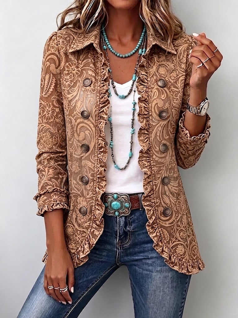 Chaqueta floral vintage Concepción